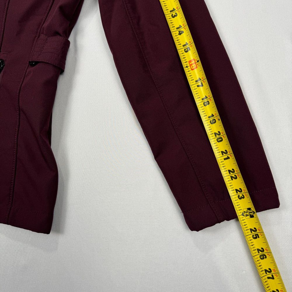 Zeroxposur Womens Water Resistant Warm Rain Jacket Plum Womens Medium Soft Shell - Picture 15 of 15